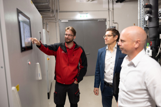 Beverage logistics center: Hall climate solution enables ideal storage conditions in different temperature zones