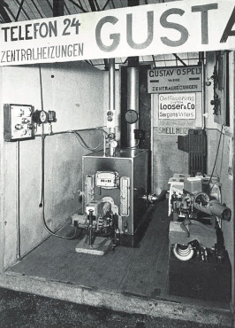 Liechtenstein Country fair 1934 Gustav Ospelt Booth