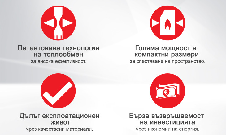 предимства на газовите кондензационни котли Hoval UltraGas